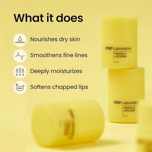 CNP Honey Lip Butter Propolis Lipcerin™ 01 Original 15ml (0.5 fl.oz.) | 12-Hour Hydration for Dry Lips thumbnail 2