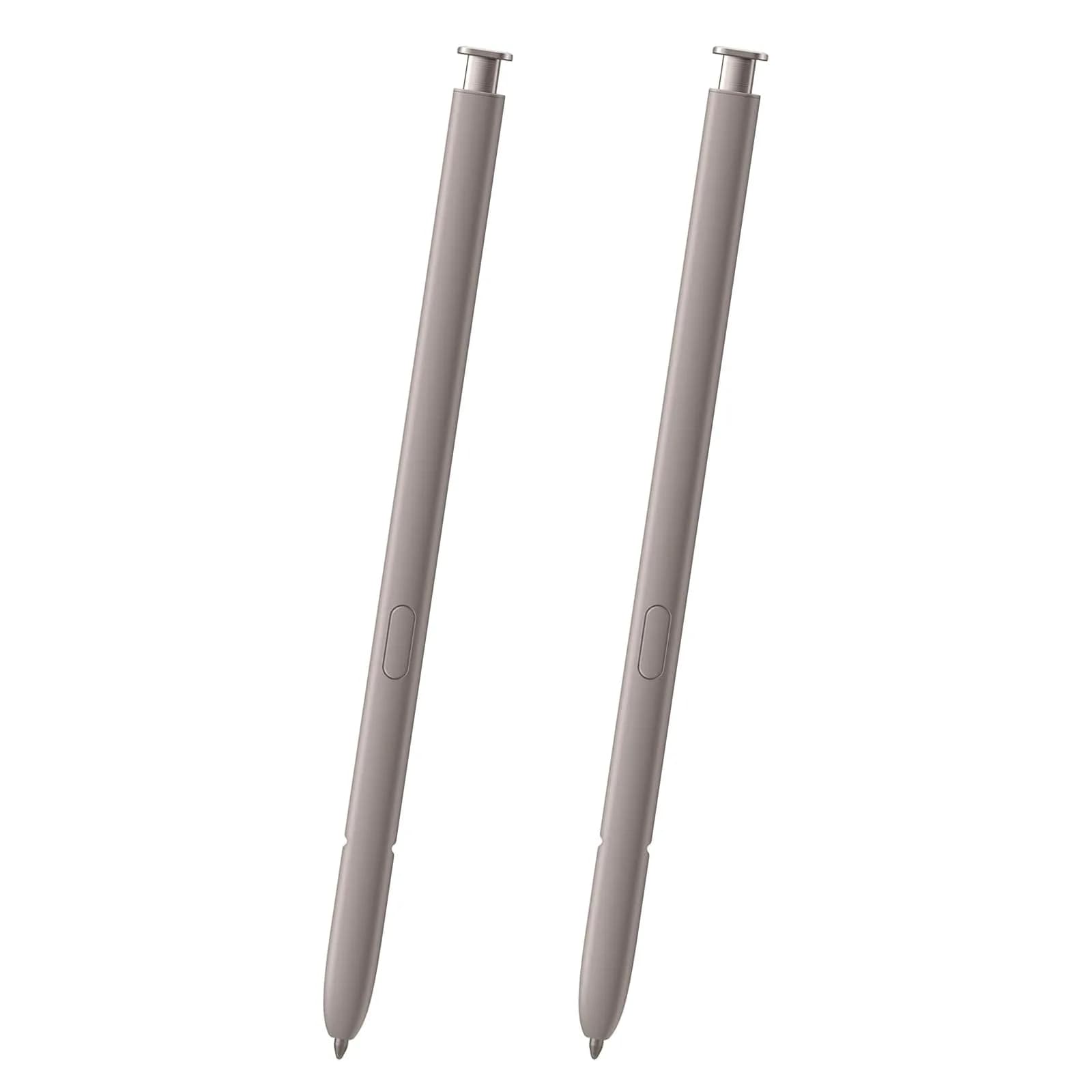 LiXiongBao 2 Pack S24 Ultra S Pen,Yellow Gold | 4096 Pressure Sensor,NoBluetooth — Light Gray