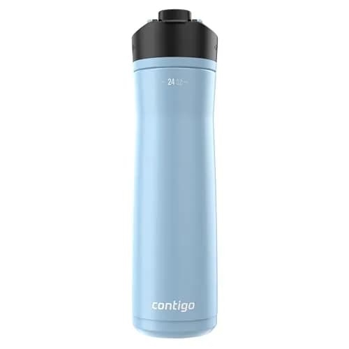 Contigo Cortland Water Bottle, Glacier, 24oz | Spill-Proof Vacuum Insulated Stainless Steel thumbnail 2