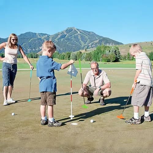 THIODOON Golf Putter for Men & Women Adjustable Length 21-37in | Two-Way Kids & Adult Putter thumbnail 2
