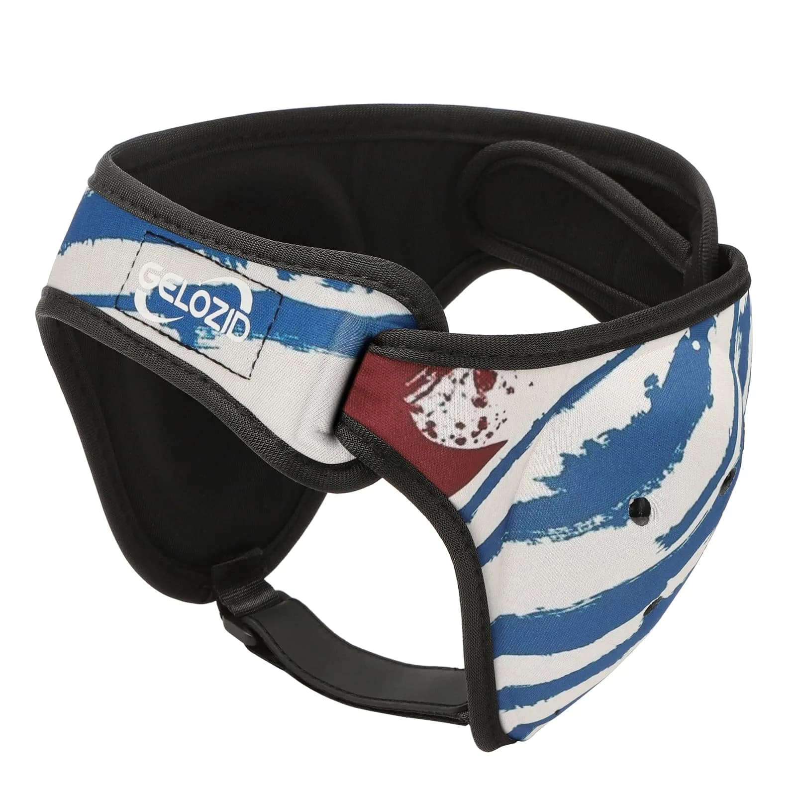 Gelozid Impact Protection Gear for Wrestling, MMA & BJJ | Adjustable Large Headgear (20.7-24.6in)
