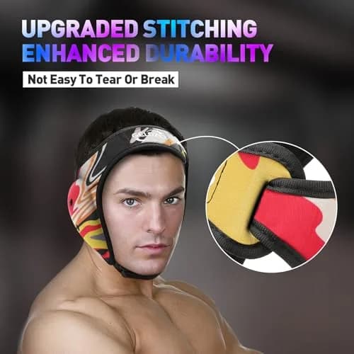 Gelozid Impact Protection Gear Wrestling Headgear Large | Impact & Cauliflower Ear Shield thumbnail 3