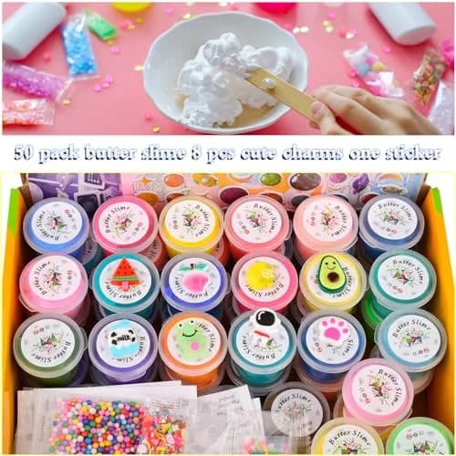 tuupowana Mini Butter Slime 30ml | Scented, Soft & Non-Sticky Stress Relief Toy for Kids thumbnail 4