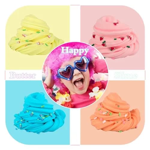 tuupowana Mini Butter Slime 30ml | Scented, Soft & Non-Sticky Stress Relief Toy for Kids thumbnail 6