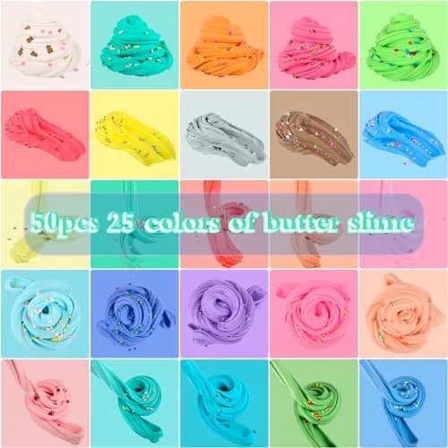 tuupowana Mini Butter Slime 30ml | Scented, Soft & Non-Sticky Stress Relief Toy for Kids thumbnail 3