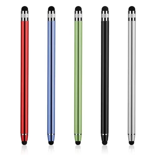 Andibro 5 Pack Dual-end Stylus Pens for Touch Screens | High Sensitivity Silicone Stylus for Smartphones & Tablets thumbnail 1
