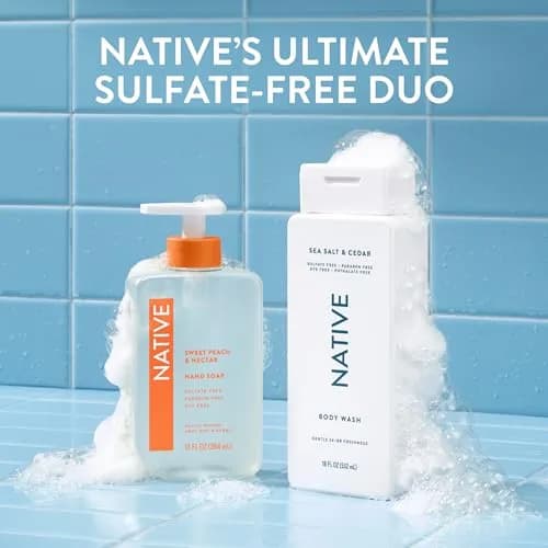 Native Clean Body Wash Sea Salt & Cedar 1064ml (36 Fl Oz) | Gentle pH-Balanced for Sensitive Skin thumbnail 8
