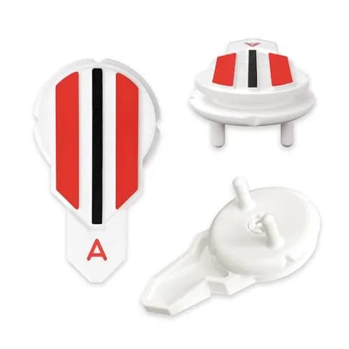 Alignment Ball Mark Red Golf Club Putting Alignment Aid Tool | USGA Compliant thumbnail 2