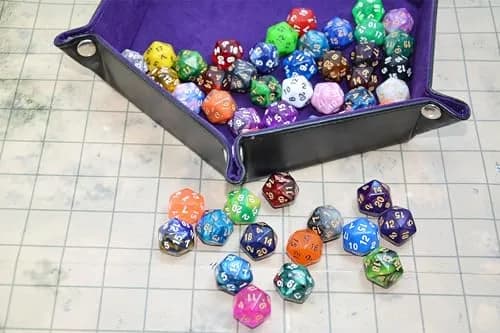 SmartDealsPro 50-Pack D20 Dice 22mm (0.86 inches) | Bulk Polyhedral Dice Set for RPGs thumbnail 7