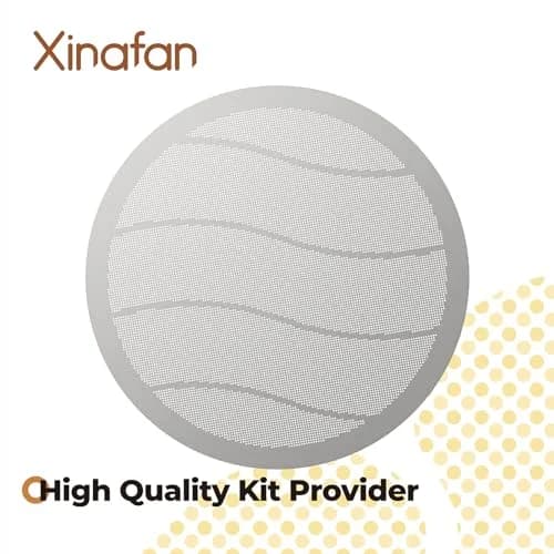 Xinafan Reusable Coffee Filter for AeroPress Original Go Clear 6.2 cm (2.44 in) | Full-Bodied Coffee, Eco-Friendly thumbnail 7