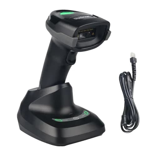 Sumicor Wireless Barcode Scanner Bluetooth 2.4G 3-in-1 1D 2D QR Scanner with Stand 17.02 cm (6.7 in) thumbnail 1