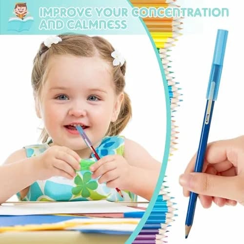 Tinlade Chewable Pencil Toppers Sensory for Kids, Multicolored 24-Pack | Safe Silicone Oral Motor Chew Aid for Anxiety, Autism, ADHD thumbnail 4