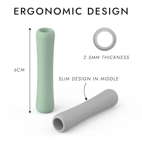 FAFALITHIC 4 Pack Silicone Grip for Apple Pencil 1st Gen, Pro, USB-C | Ergonomic Design thumbnail 4