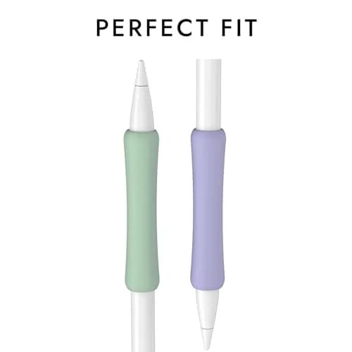 FAFALITHIC 4 Pack Silicone Grip for Apple Pencil 1st Gen, Pro, USB-C | Ergonomic Design thumbnail 6