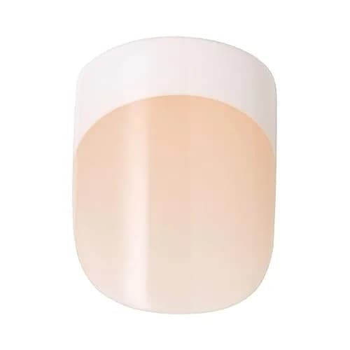 KISS Salon Acrylic Press-On Nails 'Power Play' Real Short Squoval Shape (Pack of 2) | French Design, 56 Nails Total thumbnail 5