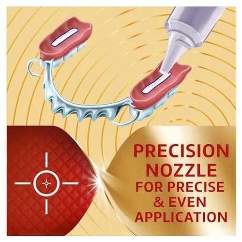 Super Poli-Grip Power Max Denture Adhesive Cream, 4.4 oz (125 g) Pack of 2 | Strongest Hold & Food Seal thumbnail 7