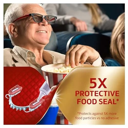 Super Poli-Grip Power Max Denture Adhesive Cream, 4.4 oz (125 g) Pack of 2 | Strongest Hold & Food Seal thumbnail 3