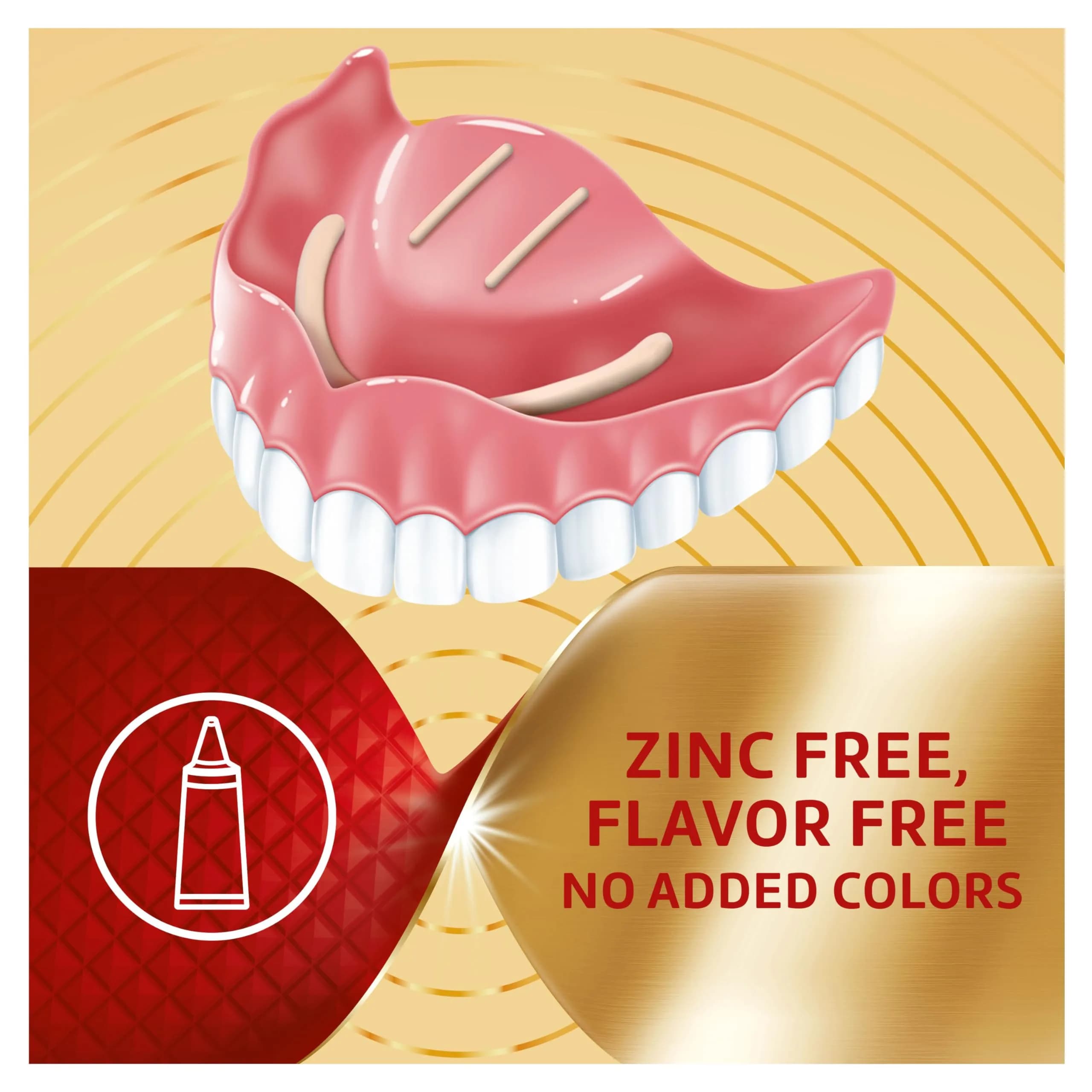 Super Poli-Grip Power Max Denture Adhesive Cream, 4.4 oz (125 g) Pack of 2 | Strongest Hold & Food Seal - view 4