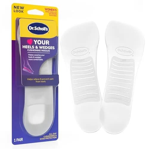 Dr. Scholl's Love Your Heels & Wedges 3/4 Length Insoles | Comfort for High Heels, Shock Absorption, Arch Support, No-Show Discreet Fit thumbnail 1