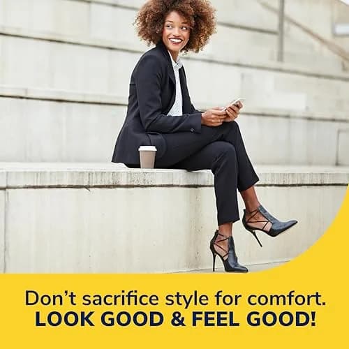 Dr. Scholl's Love Your Heels & Wedges 3/4 Length Insoles | Comfort for High Heels, Shock Absorption, Arch Support, No-Show Discreet Fit thumbnail 6