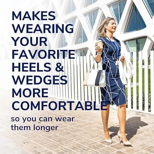 Dr. Scholl's Love Your Heels & Wedges 3/4 Length Insoles | Comfort for High Heels, Shock Absorption, Arch Support, No-Show Discreet Fit thumbnail 7