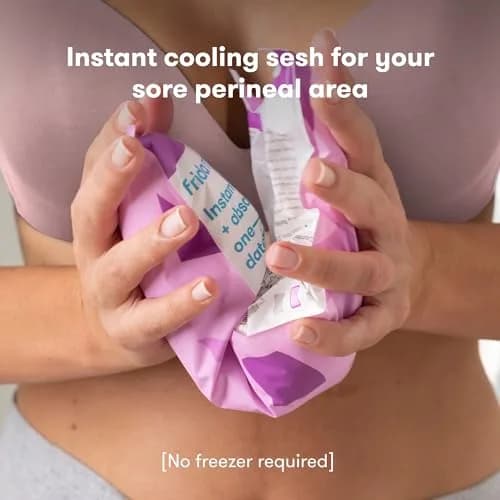 Frida Mom 2-in-1 Postpartum Pads 24 Count (Pack of 3) | Instant Cold Therapy & Absorbent Perineal Ice Maxi Pads thumbnail 4