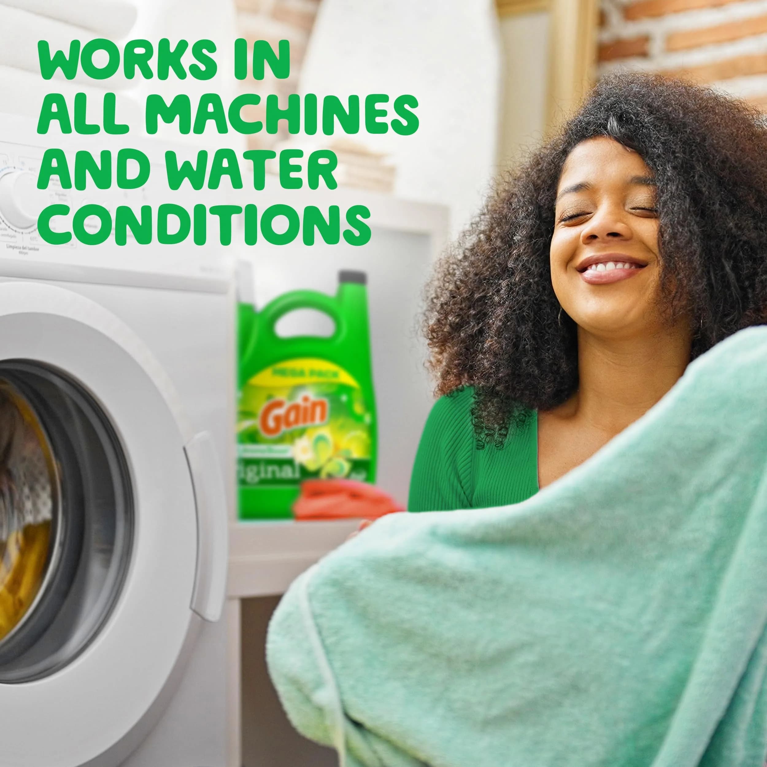 Gain Liquid Laundry Detergent Original Scent 154 oz | Concentrated Formula for Indian Homes - view 4