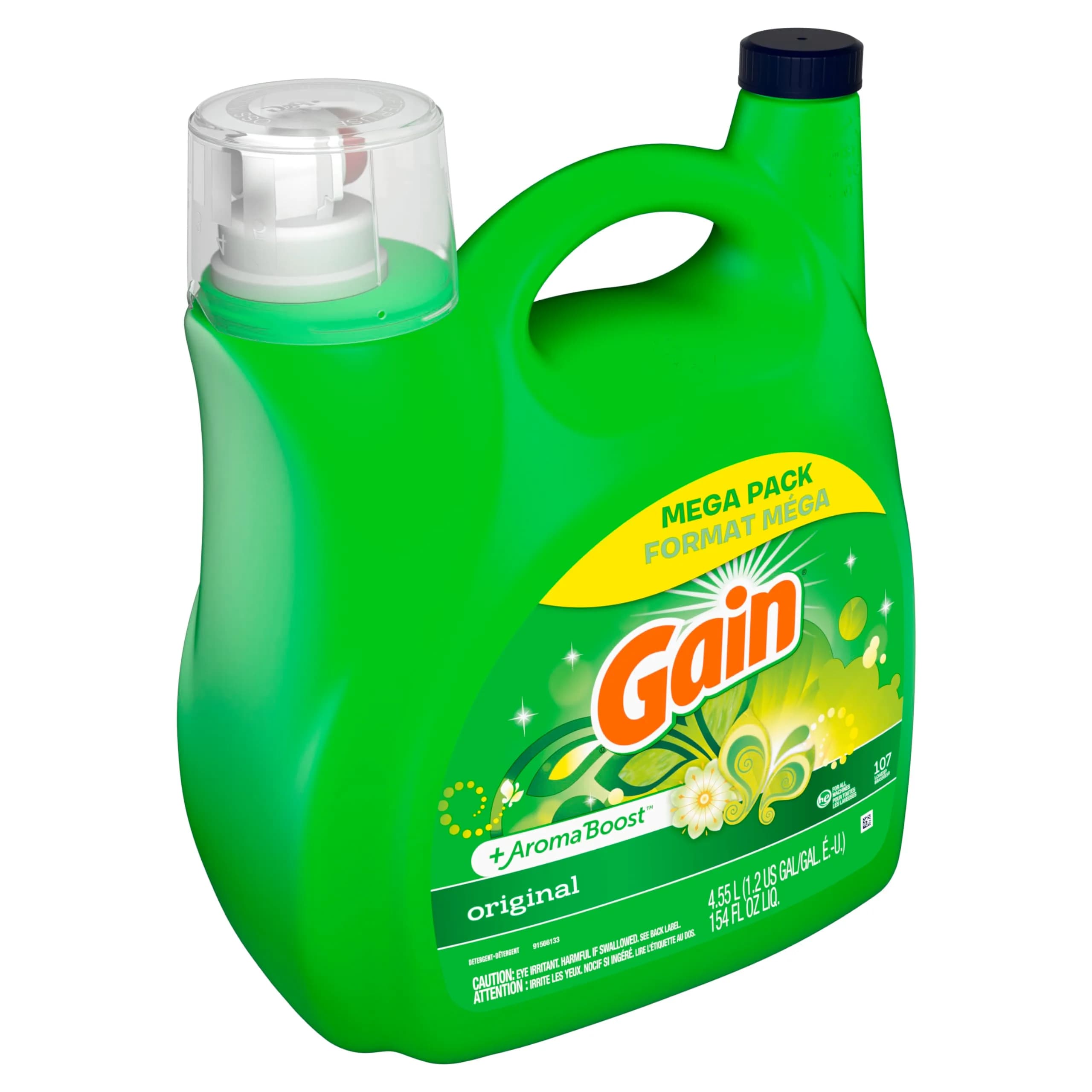 Gain Liquid Laundry Detergent Original Scent 154 oz | Concentrated Formula for Indian Homes - view 8