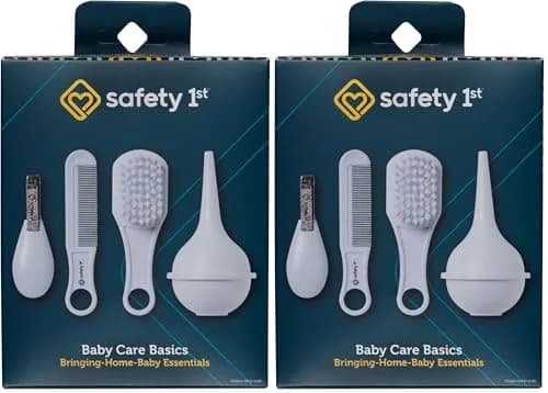 Safety 1st Nasal Aspirator Baby Care Basics Pack of 2 | Safe & Durable for Newborns thumbnail 1
