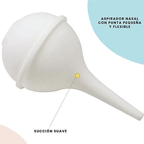 Safety 1st Nasal Aspirator Baby Care Basics Pack of 2 | Safe & Durable for Newborns thumbnail 3