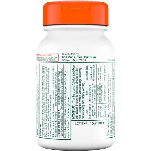CITRUCEL Methylcellulose Fiber Caplets for Occasional Constipation Relief, Orange Flavor - 2 Pack (200 Caplets) thumbnail 8