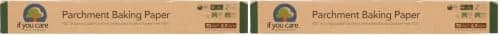 If You Care Unbleached Parchment Baking Paper Roll 70 Sq Ft (1980 cm) | Chlorine Free, Greaseproof, Silicone Coated, Pack of 2 thumbnail 1