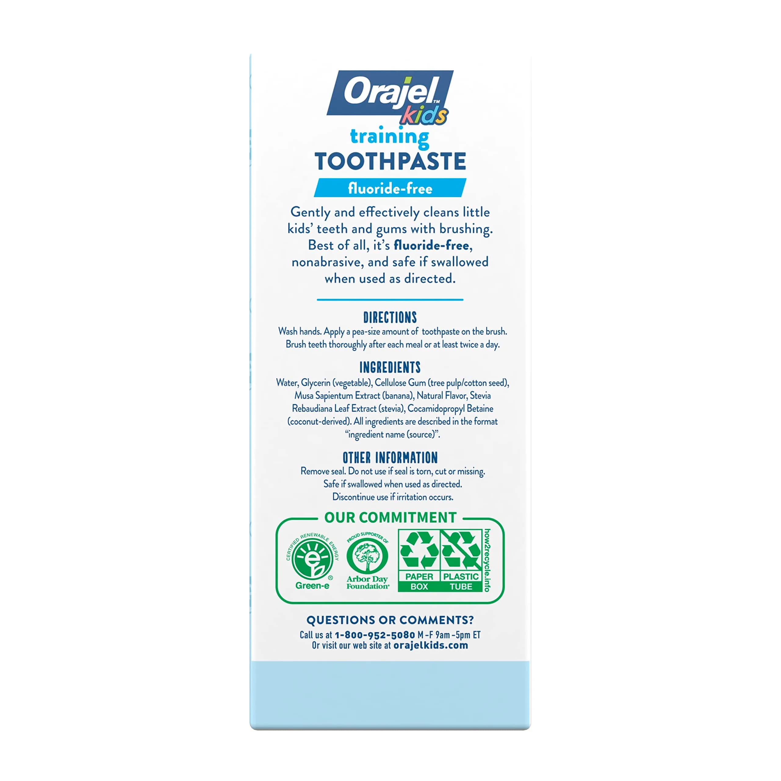 Orajel Kids CoComelon Training Fluoride-Free Toothpaste, Natural Berry Flavour, 1.5 oz Tube, Pack of 2 - view 2