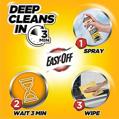 Easy Off Heavy Duty Oven Cleaner Foam 887ml (29 Fl Oz) | Powerful Grease & Burned-On Food Remover thumbnail 3