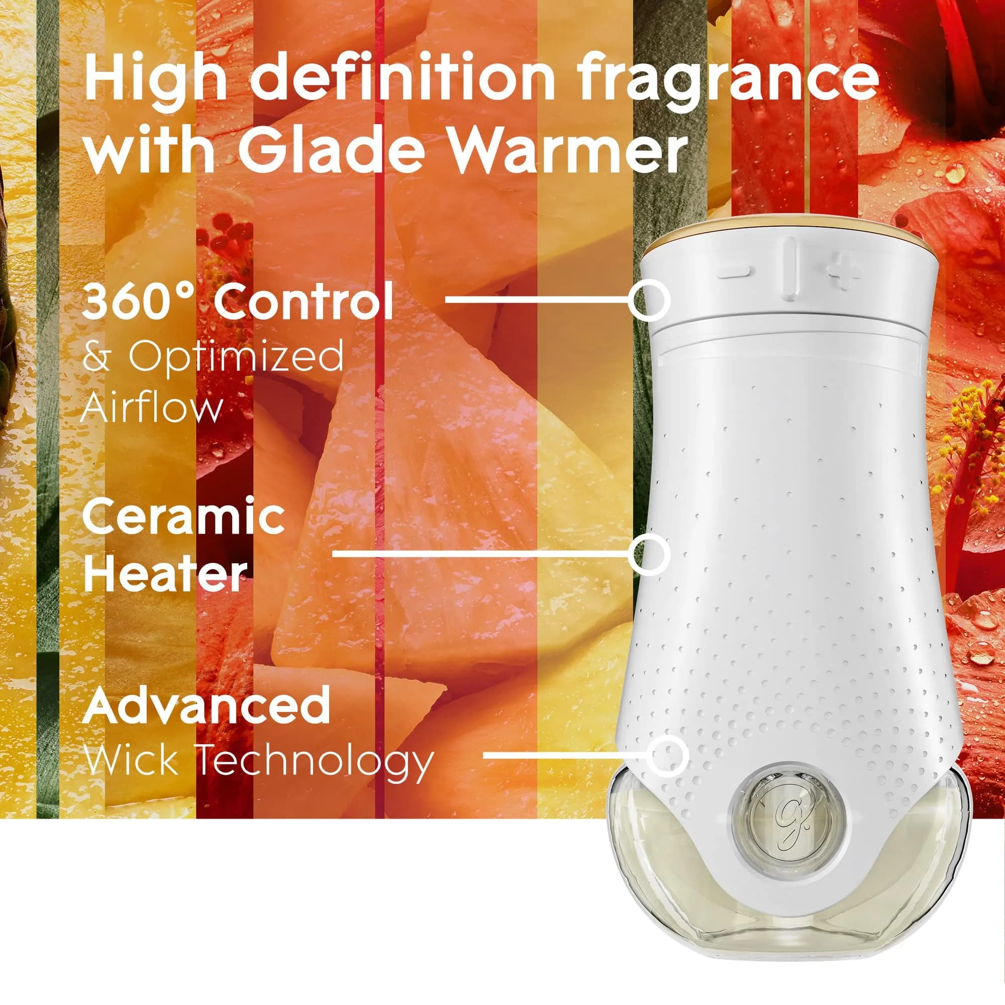 Glade Hawaiian Breeze PlugIns Refills Air Freshener 6.7 Fl Oz (13.4 Fl Oz Total) | Scented with Essential Oils - view 6