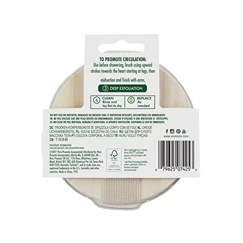 EcoTools Dry Body Brush, Vegan & Cruelty-Free | 2-Pack, Pink thumbnail 8