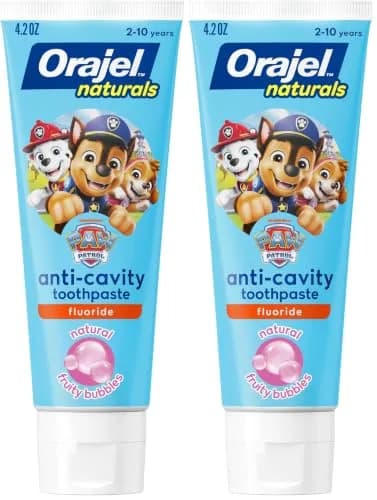Orajel Kids Paw Patrol Fruity Bubble Fluoride Toothpaste 167ml (5.6oz) | Cavity Protection for Ages 2-10 thumbnail 1