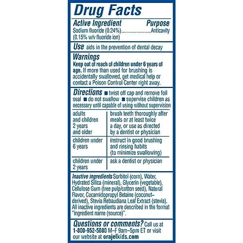 Orajel Kids Paw Patrol Fruity Bubble Fluoride Toothpaste 167ml (5.6oz) | Cavity Protection for Ages 2-10 thumbnail 3