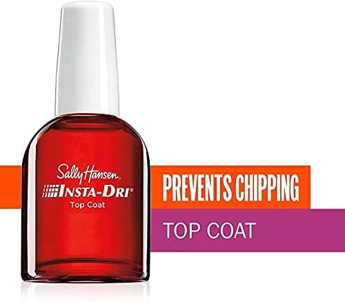Sally Hansen Insta-Dri Top Coat Clear 26.6ml (0.9 Fl Oz) | Anti-Chip & Quick Dry thumbnail 5