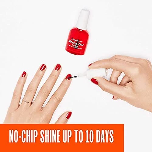 Sally Hansen Insta-Dri Top Coat Clear 26.6ml (0.9 Fl Oz) | Anti-Chip & Quick Dry thumbnail 3