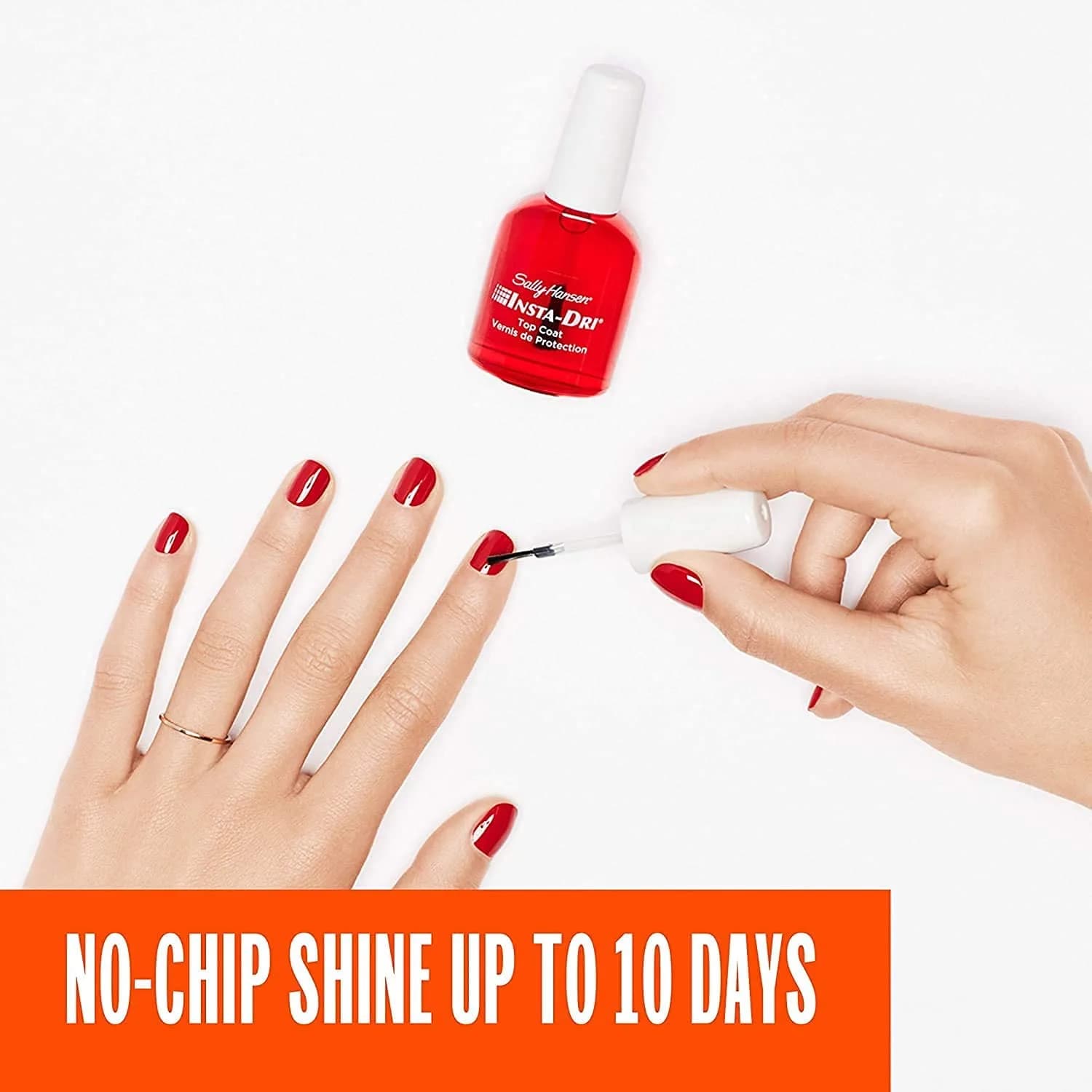 Sally Hansen Insta-Dri Top Coat Clear 26.6ml (0.9 Fl Oz) | Anti-Chip & Quick Dry - view 3