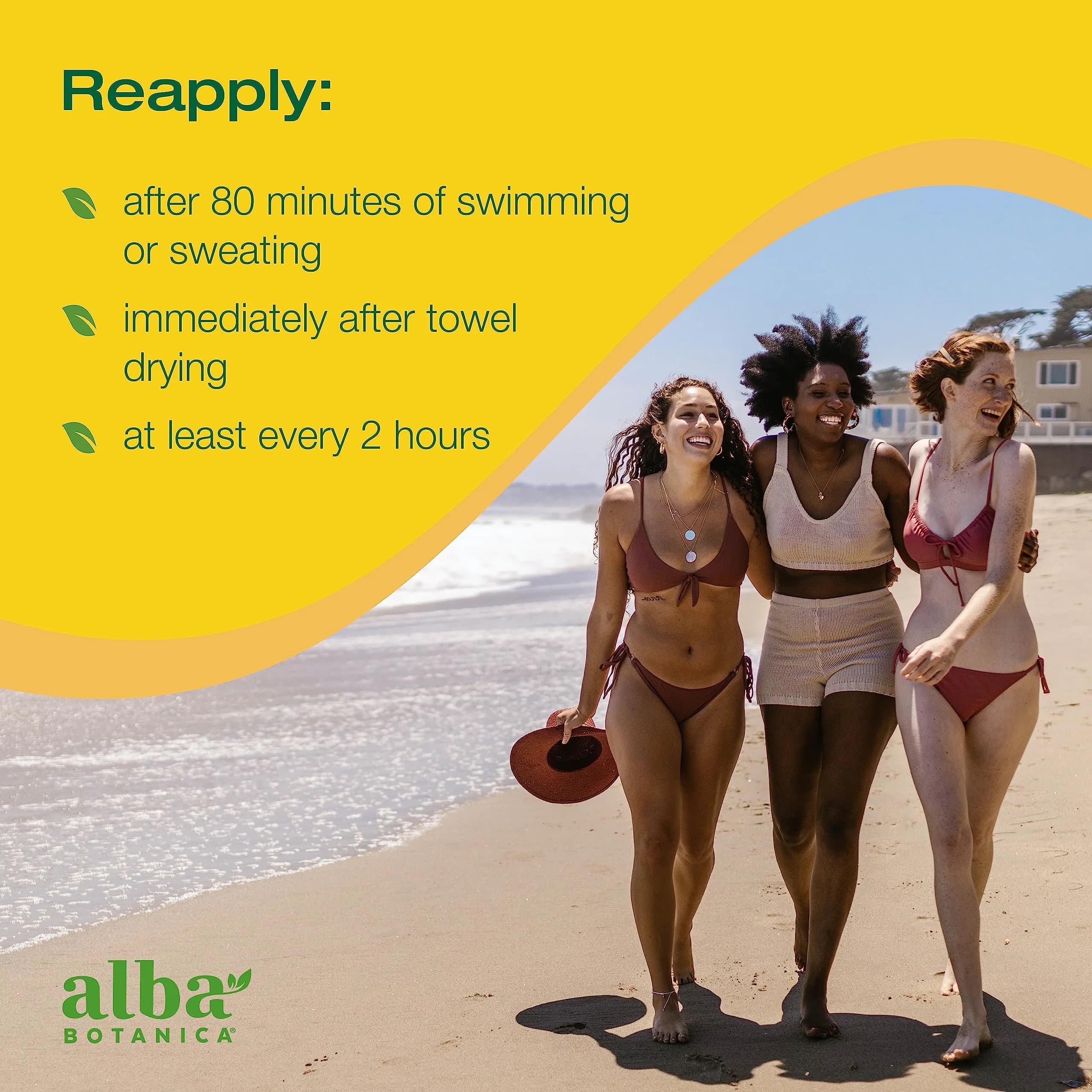 Alba Botanica Sensitive Fragrance-Free Sunscreen Spray SPF 50 354ml (12 fl. oz.) | Broad Spectrum Water Resistant - view 6