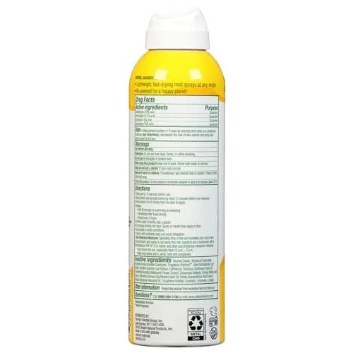 Alba Botanica Hawaiian Coconut SPF 50 Sunscreen Spray 312ml (10 fl. oz.) | Broad Spectrum UVA/UVB Protection thumbnail 2