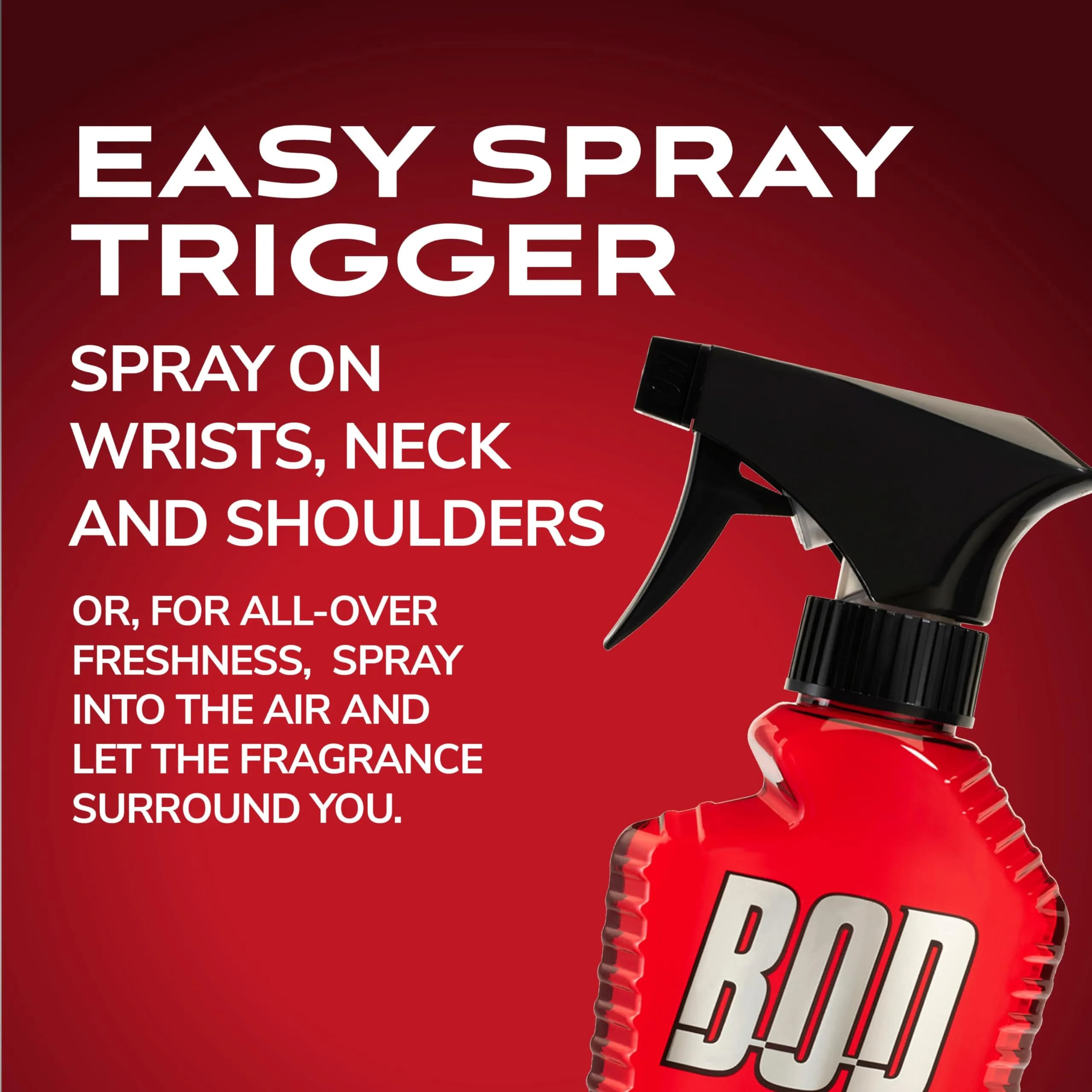 BOD Man Most Wanted Fragrance Body Spray 473ml (16 fl oz) Pack of 2 | Long-Lasting Scent for Men - view 3