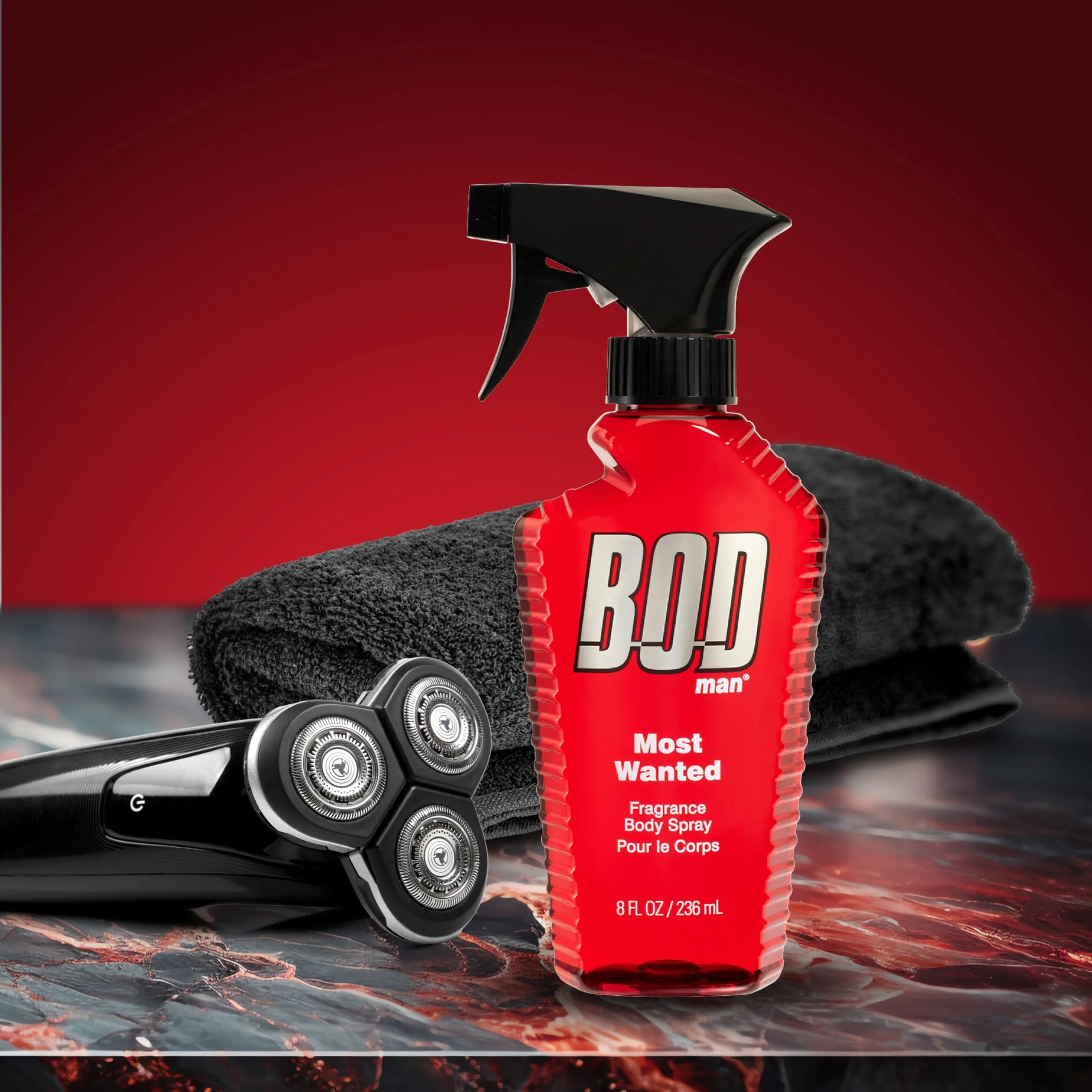 BOD Man Most Wanted Fragrance Body Spray 473ml (16 fl oz) Pack of 2 | Long-Lasting Scent for Men - view 4