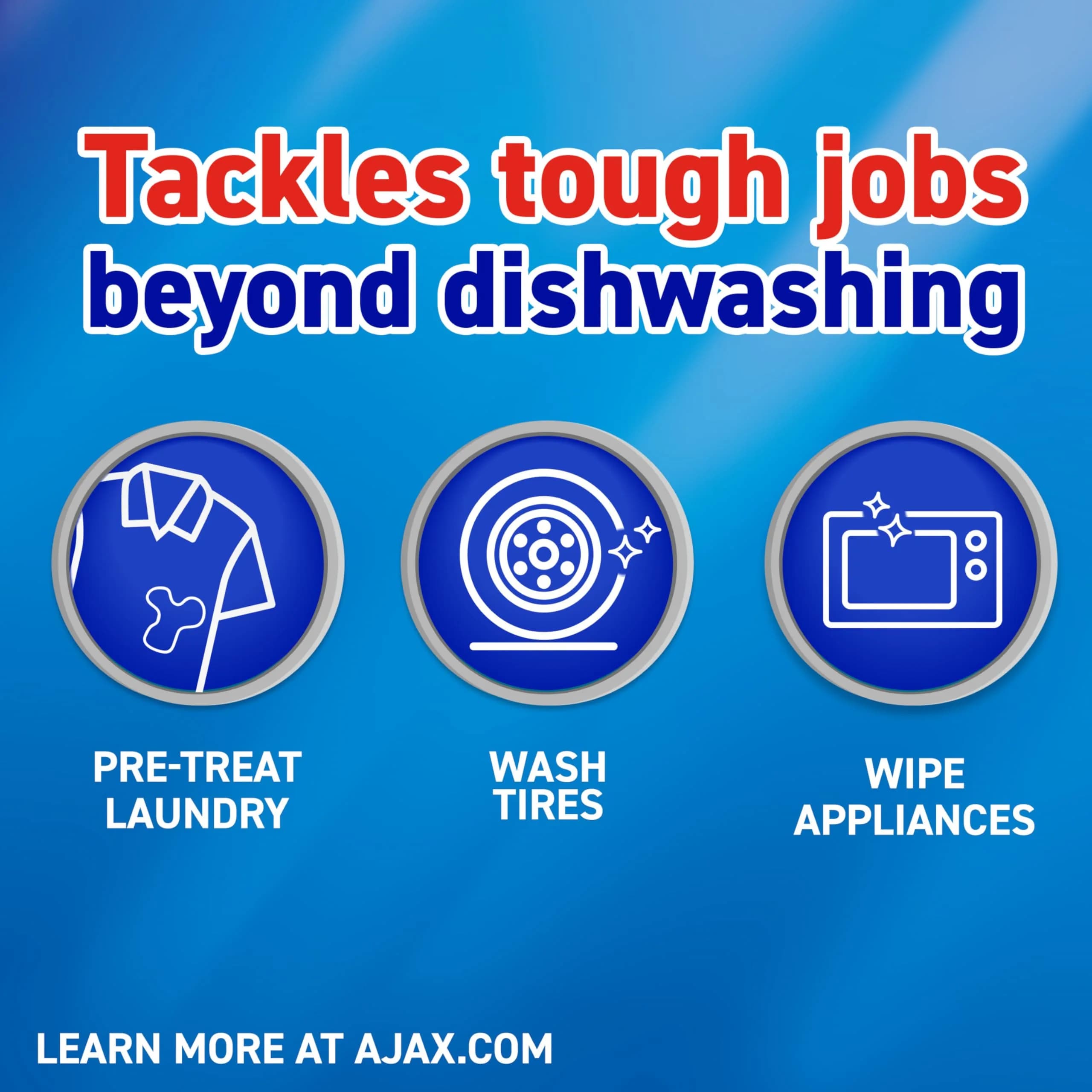 Ajax Ultra Liquid Dish Soap Lime & Vinegar 180 fl oz (2x90 fl oz) | Powerful Grease Cutting Formula - view 5