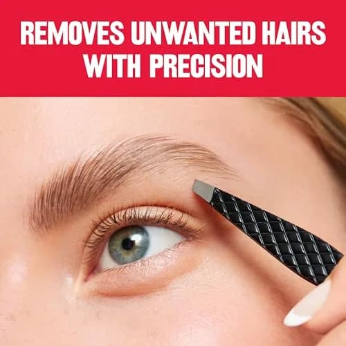 REVLON Expert Slant Tip Tweezer, Stainless Steel | Pack of 2 | 4.5 cm (1.9 in) thumbnail 7