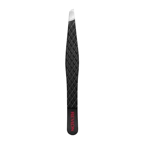 REVLON Expert Slant Tip Tweezer, Stainless Steel | Pack of 2 | 4.5 cm (1.9 in) thumbnail 2