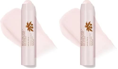 Revlon Tropical Coconut Tinted Lip Balm, Pack of 2 | SPF 20 Lasting Hydration thumbnail 1