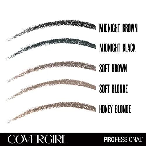 COVERGIRL Easy Breezy Brow Fill + Define Brow Pencil 1 Count (Pack of 2) Long-Lasting, Deep Pigmented, Blendable Formula thumbnail 6